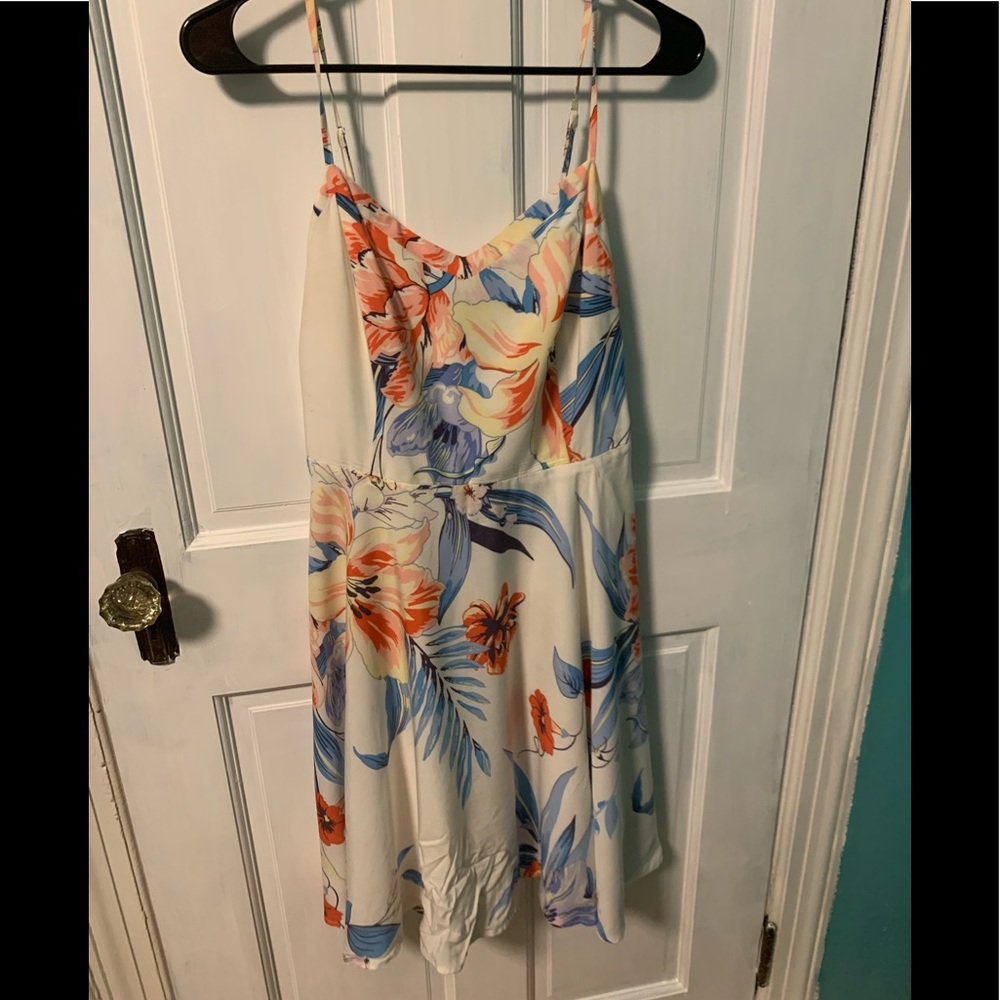 Sz M Old Navy spaghetti strap summer dress